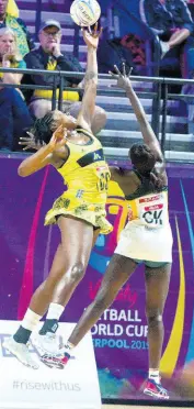  ?? FILE ?? Jamaica’s Jhaniele Fowler