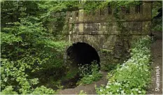  ??  ?? The long-disused Sapperton Canal Tunnel was the longest in Britain when it first opened in 1789