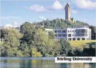  ??  ?? Stirling University