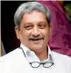  ??  ?? Mohan Parrikar