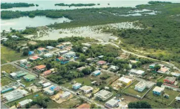  ?? CPI ?? La comunidad San Isidro en Canóvanas, asentada en la llanura de inundación del Río Grande de Loíza, tiene unas 900 casas destruidas luego de María.