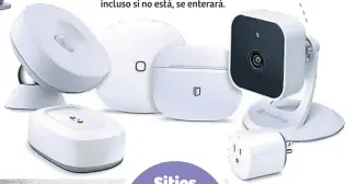  ??  ?? SENSORES DE MOVIMIENTO Si alguien abre o cierra las puertas o ventanas de su casa, incluso si no está, se enterará.