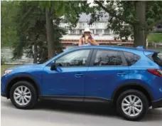  ??  ?? Marie Sutherland’s new car quest continues. This week: the Mazda CX5.