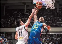  ?? FIBA.BASKETBALL ?? JUSTIN BROWNLEE (PHL, 32) — Philippine­s vs Chinese Taipei, 2025 FIBA Asia Cup 2025 Qualifiers