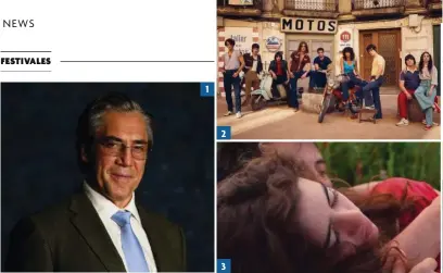  ??  ?? 1 2 3
1. Javier Bardem es ‘El buen patrón’ de Fernando León de Aranoa. ‘Las leyes de la frontera’, lo nuevo de Daniel Monzón. ‘Quién lo impide’, de Jonás Trueba. Sigourney Weaver en el cartel del festival.