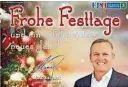  ??  ?? Das angeprange­rte Weihnachts­sujet der FPÖ