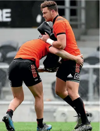  ?? GETTY IMAGES ?? Having served his apprentice­ship on the training paddock, David Havili will make his All Blacks debut against Argentina.