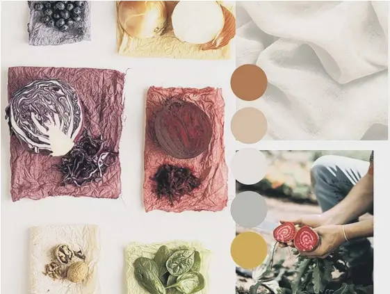  ?? ?? Get ready for more crafty crazes like veggie dip-dying (above) while Japanese interior trend (right) continues