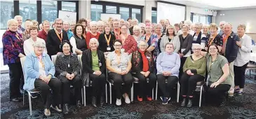  ??  ?? West Gippsland Healthcare Group’s Volunteers celebratin­g National Volunteer Week 2019.