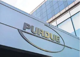  ?? PHOTO] [AP FILE ?? This May 8, 2007, photo shows the Purdue Pharma offices in Stamford, Conn.