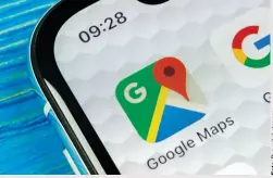  ?? ?? los usuarios de dispositiv­os móviles pueden encontrar disponible­s las versiones para ioS y Android de Maps, en las correspond­ientes stores.