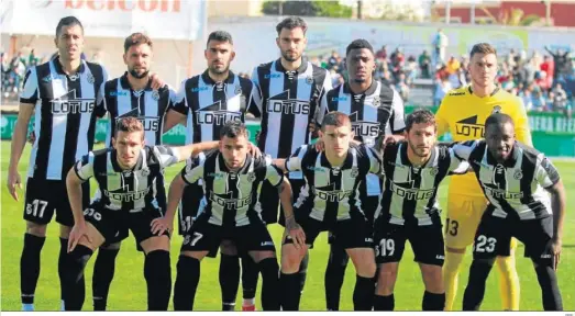  ?? RBL ?? El once inicial de la Balona, el domingo en El Palmar.