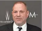  ??  ?? Harvey Weinstein