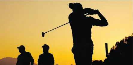  ?? STUART FRANKLIN / GETTY IMAGES ?? Canadian golf executive Bill Holowaty says there is a market toward higher-end gear.