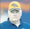  ?? David Zalubowski
Associated Press ?? DENVER defensive coordinato­r Wade Phillips’ father Bum coached the Oilers and Saints.