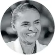  ??  ?? Marina Silva. Ambientali­sta.