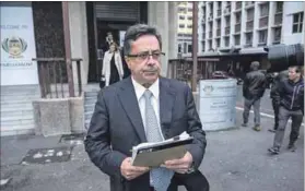  ?? Photo: David Harrison ?? Accounting violations: Steinhoff’s chief executive Markus Jooste has been charged in Germany, but not here yet.
