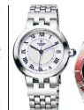  ??  ?? Above: Clair de Rose in steel, £1,700, and right, Black Bay on a burgundy strap, £2,450
