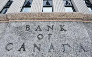  ?? CP PHOTO ?? The Bank of Canada building is pictured in Ottawa.