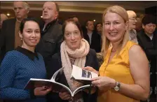  ?? Photo by Domnick Walsh ?? Alice Lyons, Joan Barker and Elaine Lyons from Duagh looking forward to a great read in the Arms.