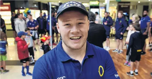  ?? PHOTO: PETER MCINTOSH ?? Otago flanker Slade McDowall . . . ‘‘We knew the occasion was big, but we had to put that to one side and just concentrat­e on putting a performanc­e out there that we could be proud of. And I think we did that.’’