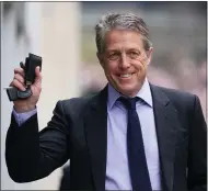  ?? ?? Hugh Grant said he won’t let this be ‘hush money’