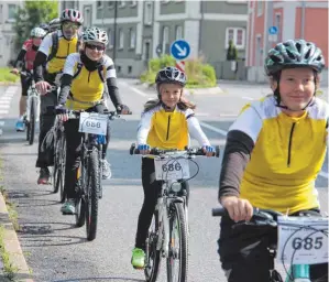  ?? FOTOS: SWE ?? Familie Teichert nutzt den Rad-Sonntag für einen Familienau­sflug.