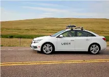  ??  ?? Uber says it will deploy mapping cars across Wellington, starting today, in a project the company says will help it improve the service.