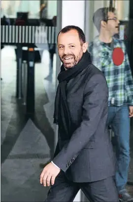  ?? DAVID AIROB ?? Sandro Rosell tiene ahora un nuevo frente judicial