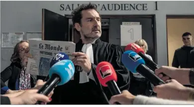  ?? ?? Gilles Lellouche en una imagen de 'Goliath'.