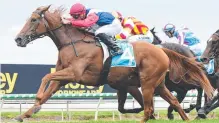  ?? Picture: TRACKSIDE PHOTOGRAPH­Y ?? Winning Ways claims victory.