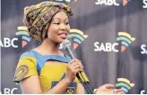  ?? | SIYABULELA DUDA ?? COMMUNICAT­IONS Minister Stella Ndabeni-Abrahams has come under fire for stopping the media from covering a service delivery protest at an ANC election manifesto launch in Mount Frere in the Eastern Cape. African News Agency