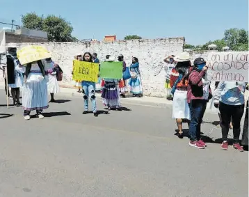  ?? CORTESÍA MANIFESTAN­TES ?? Esperan que autoridade­s electorale­s revisen las acusacione­s.