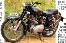  ??  ?? Classic: The India-built Royal Enfield, an old British design, had a diesel version