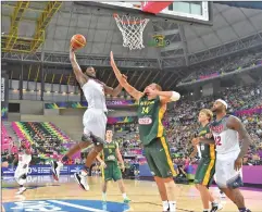  ?? PHOTOS BY JESSE D. GARRABRANT/NBAE VIA GETTY IMAGES ??