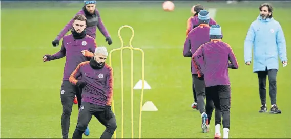  ?? FOTO: AP ?? Agüero y Laporte, dos de los artífices del gran momento de forma del City