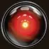  ??  ?? Das rote Auge von HAL 9000 aus Stanley Kubricks Film „2001 – Odyssee im Weltraum“steht für einen solchen Supercompu­ter – der dann aber auch die Kontrolle übernimmt.