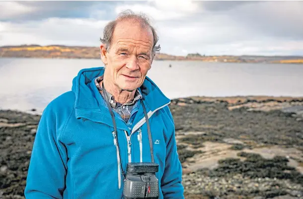  ??  ?? LOVE: Falcon Scott is still enthralled by Scotland and feels inspired when he ventures to the north-east of the country. Picture by Steve Brown.