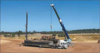  ??  ?? Capel Crane Hire has been servicing WA’s South West for 40 years.