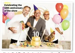  ??  ?? Celebratin­g the 10th anniversar­y of the show MASTERCHEF:THEPROFESS­IONALS IS CURRENTLY ON TUESDAYS, WEDNESDAYS AND THURSDAYS AT 8PM ON BBC TWO