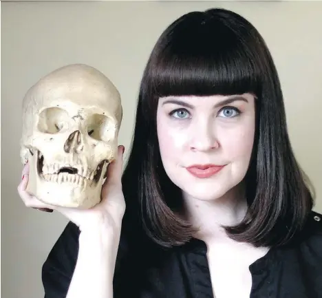  ?? MARA ZEHLER. ?? Caitlin Doughty’s new book explores death rituals across the world.