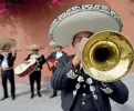  ??  ?? Mariachi I tipici musicisti messicani