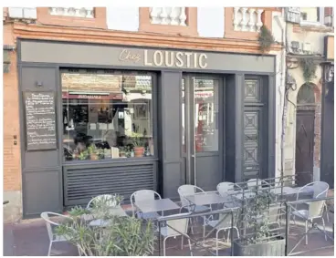  ?? Google Maps ?? Le restaurant « Chez Loustic » à Toulouse a reçu le Bib’ gourmand du Guide Michelin.