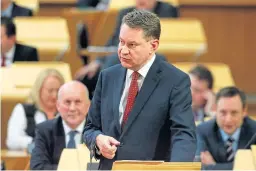  ??  ?? MSP Murdo Fraser says it’s time to say “enough is enough”.