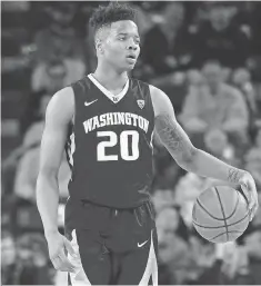  ?? JOE CAMPOREALE, USA TODAY SPORTS ?? Point guard Markelle Fultz, who averaged 23.2 points per game last season, is the presumptiv­e No. 1 pick of the 2017 draft.