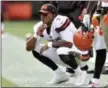  ?? THE ASSOCIATED PRESS FILE ?? Browns QB DeShone Kizer will not start. Is that so he will not be compared to Deshaun Watson?