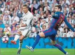  ??  ?? SHOW. El Clásico es uno de los grandes reclamos de LaLiga.