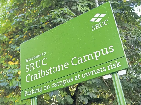  ?? Aberdeen. ?? FEARS: The NFUS is seeking assurances over the proposed expansion of Craibstone campus in