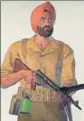  ??  ?? A Sikh soldier’s avatar in the popular game ‘Day of Infamy’.