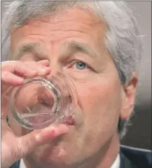  ?? | MARK WILSON~GETTY IMAGES ?? JPMorgan Chase Co.CEO Jamie Dimon attends a Senate Banking Committee hearing.